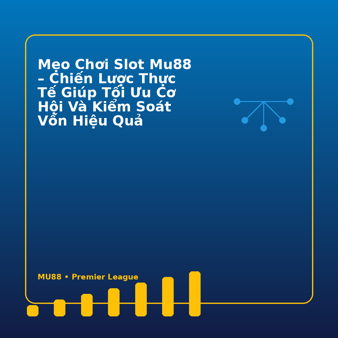 Mẹo Chơi Slot MU88 – Chiến Lược Thực Tế Giúp Tối Ưu Cơ Hội Và Kiểm Soát Vốn Hiệu Quả
